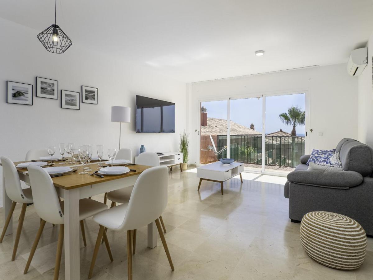 2308- 2Bedrooms Apt With Stunning Sea View-Terrace Manilva Exterior foto